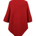 Casual 7 Colors High-Neck Sweater Cape