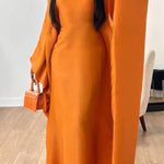 Temperament commuting long-sleeved dress