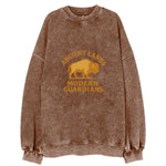 Ancient Lands, Modern Guardians Vintage Sweatshirt