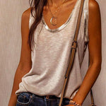 Margovil Summer Splice Sleeveless Top
