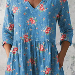 Mabel | Long V-Neck Shirt