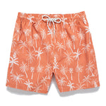 Skeleton On Vacation Graphic T-Shirts & Palm Tree Print Swim Shorts