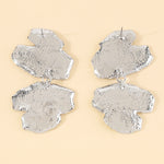 Geometric Solid Color Drop Earrings Earrings Accessories