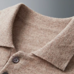 PURE EXTRA-FINE MERINO WOOL CLASSIC SWEATER POLO