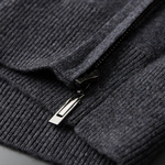 PREMIUM CASHMERE ZIPPER HOODIE