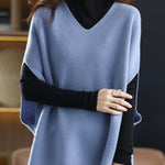 Casual Sleeveless Loose Solid Color V-Neck Vest Top