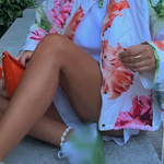 Printed Long-sleeved Jacket
