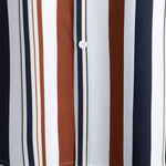 Colored Striped Print Shirt & Swim Shorts