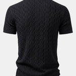 Twisted Jacquard Knit Shirt