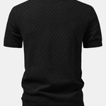 Diamond Open Knit T-Shirt