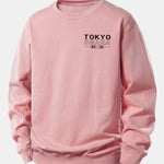 Tokyo Osaka Print Relax Fit Sweatshirt