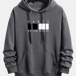 Paris Dream Maker Print Relax Fit Hoodie & Jogging Pants