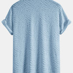 Animal Texture Terry Cuban Shirt & Shorts
