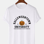 Halloweentown Pumpkin Print T-Shirt