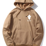 Cute Ghost Print Hoodie