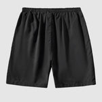 Men's Chinese style dragon totem satin shirt shorts set