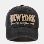 New York Embroidery Cotton Baseball Cap