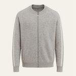 Emiral Cashmere Zip Knit Grey
