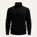 Carezza Cashmere Turtleneck Black
