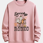 Ghost Cowboy Print Relax Fit Sweatshirt
