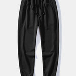 Never Give Up Print Relax Fit Sweatshirt & Basic Jogging Pants