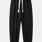 Color Block Sweatshirt & Jogger Pants With Pintuck