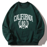 California Varsity Print Relaxed Sweatshirt