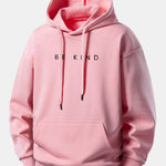 Be Kind Print Relax Fit Hoodie