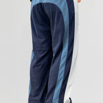 Color Block Corduroy Straight Leg Pants