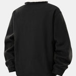 Teddy Lined Zipper Corduroy Jacket
