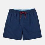 3 Pieces Contrast Waistband Swim Shorts