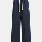 3 Pieces Teddy Fleece Lined Straight Leg Corduroy Pants