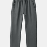 Polar Fleece Drawstring Straight Leg Pants