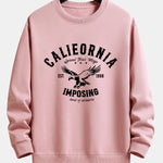 California Eagle Print Relax Fit Sweatshirt