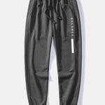 Balance Stripe Print Relax Fit Hoodie & Jogging Pants