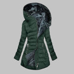 YENGE��� - Casual Slim Fit Hooded Long Sleeve Jacket