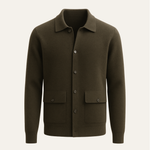 Vicenza Cashmere Cardigan Olive Green