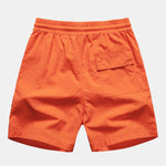 Regular Fit Beach Life Print Cotton T-Shirt & Drawstring Swim Shorts