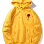 Rose Love Print Hoodie