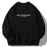 San Francisco Print Crew Neck Relaxed Sweatshirt