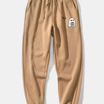 Ghost Drinking Coffee Print Drawstring Hoodie & Ghost Drinking Coffee Print Jogger Pants