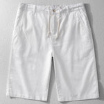 Linen Cotton Blend 11" Shorts