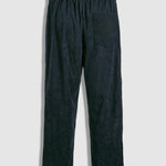 Men's Textured Half Button Corduroy Long Sleeve Shirt and Casual Pants Set