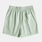 Textured Cotton Revere Shirt & 5" Shorts