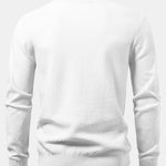 Checkerboard Textured Mock Neck Sweater