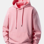 Lotus Carp Print Relax Fit Hoodie