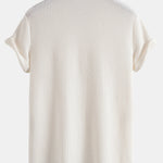 Short Sleeved Waffle Polo