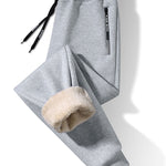 Warm Fleece-Lined Jogger Pants
