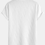 Diamond Jacquard Arc Hem T-Shirt & Diamond Jacquard Shorts