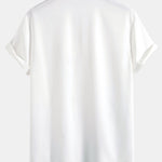 Ink Landscape Painting Stand Collar Shirt